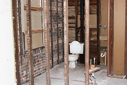 Bathroom remodel "before picture"